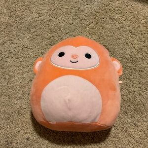 Squishmallows Orange and Cream Plush Toy